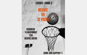 Match loisirs NEUVIC VS SAINT FRONT
